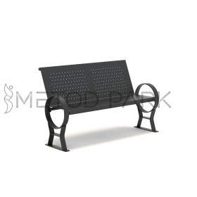 21 B Metal Bench